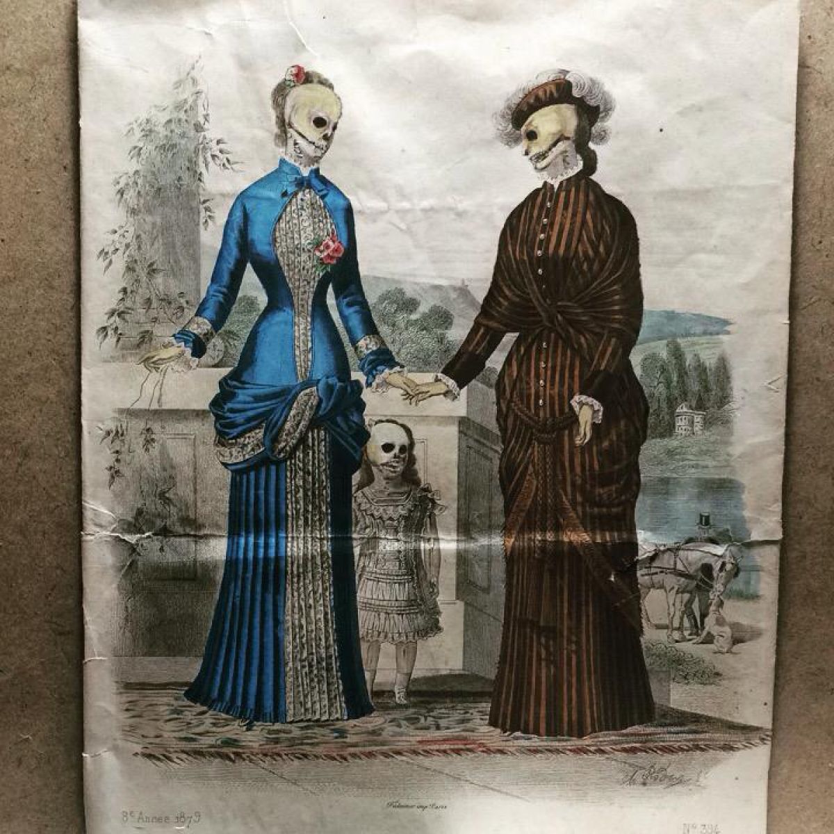 26 24 Cm X 30 Cm Consanguins Bourgeois Oil On Lithograph 2017