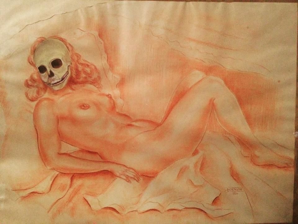 9 62 Cm X 47 Cm Rose Titanic Oil Painting On Sanguine 2017