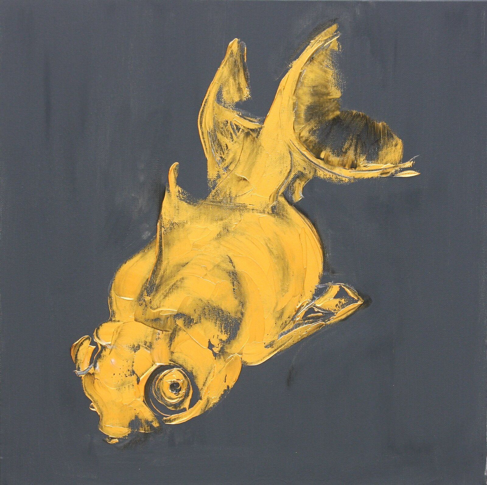 Alain 50 Cm X 50 Cm Oil On Canvas 2019