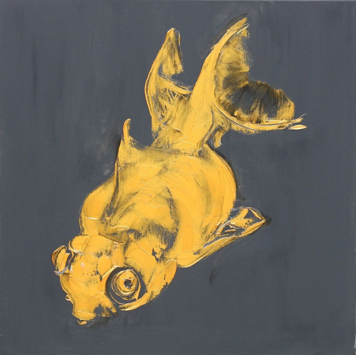 Alain 50 Cm X 50 Cm Oil On Canvas 2019