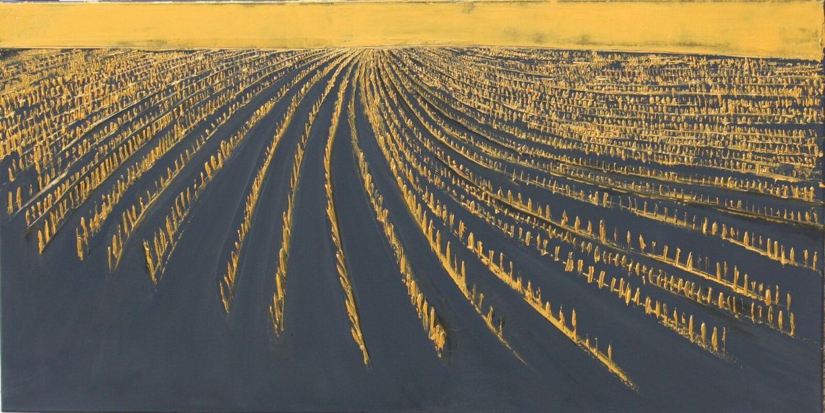 Autumn Walks 50 Cm X 100 Cm Oil On Canvas 2019