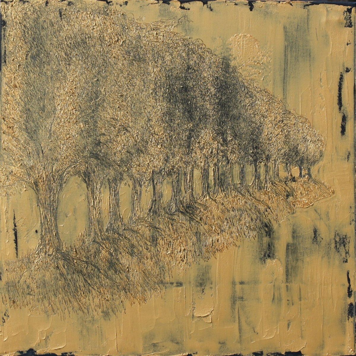 Entrance To The Castle 60 Cm X 60 Cm Oil On Canvas 2019