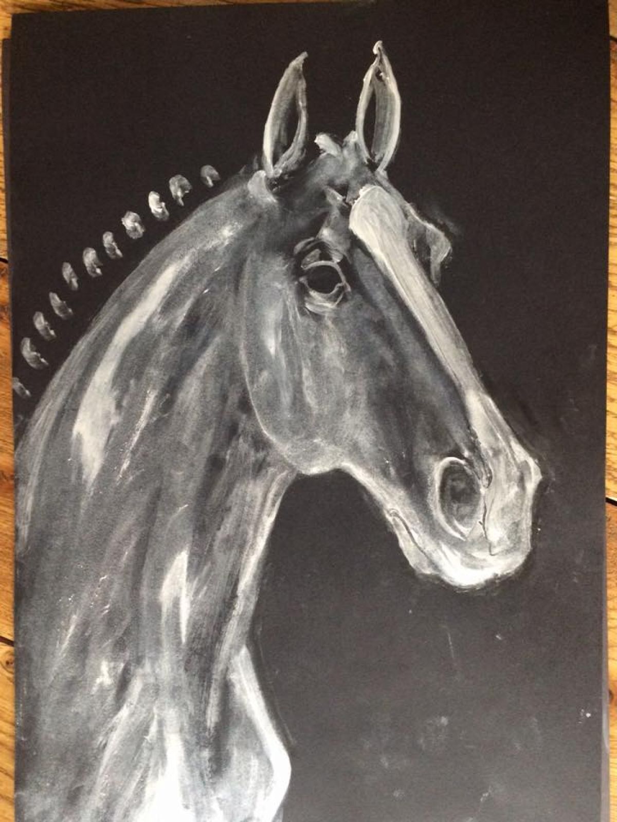 Etude 30 Cm X 42 Cm Oil Paint On Paper 2018