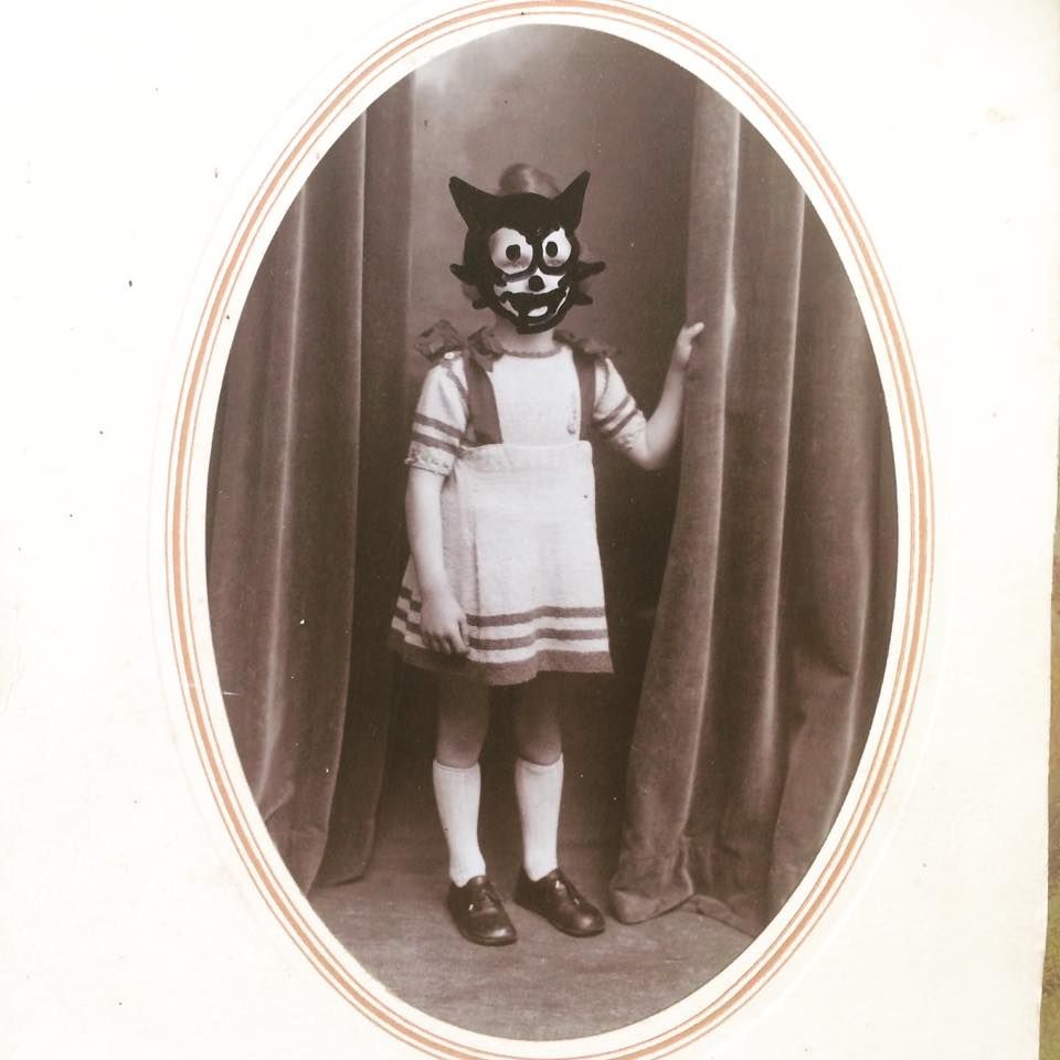 Felix 16 Cmx 21 Cm Ink On Vintage Photograph 2018