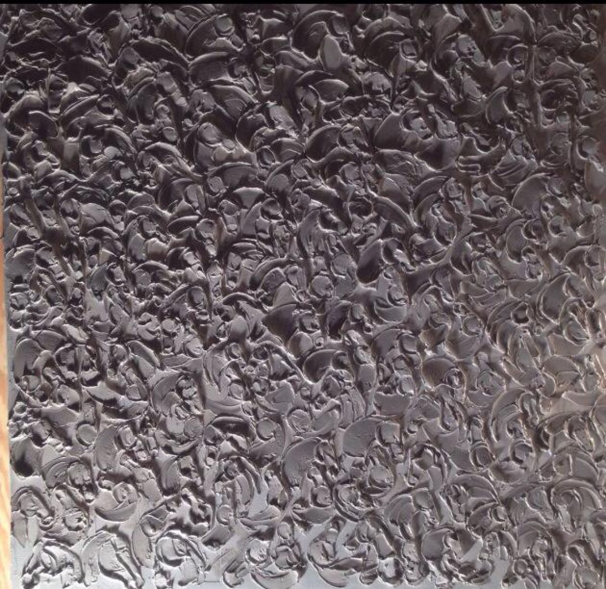 Kaleidoscope 48 In X 38 In Huile Sculptee Sur Toile 2015