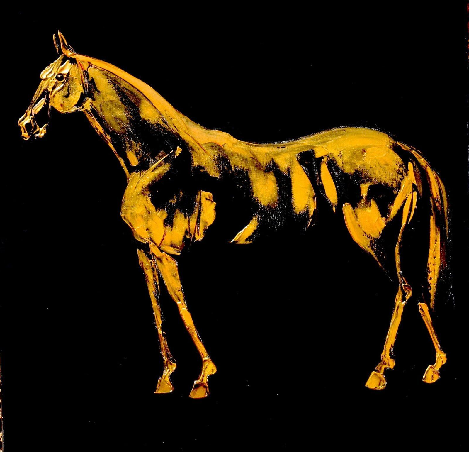 L Etalon 50 Cm X 50 Cm Oil On Canvas 2019