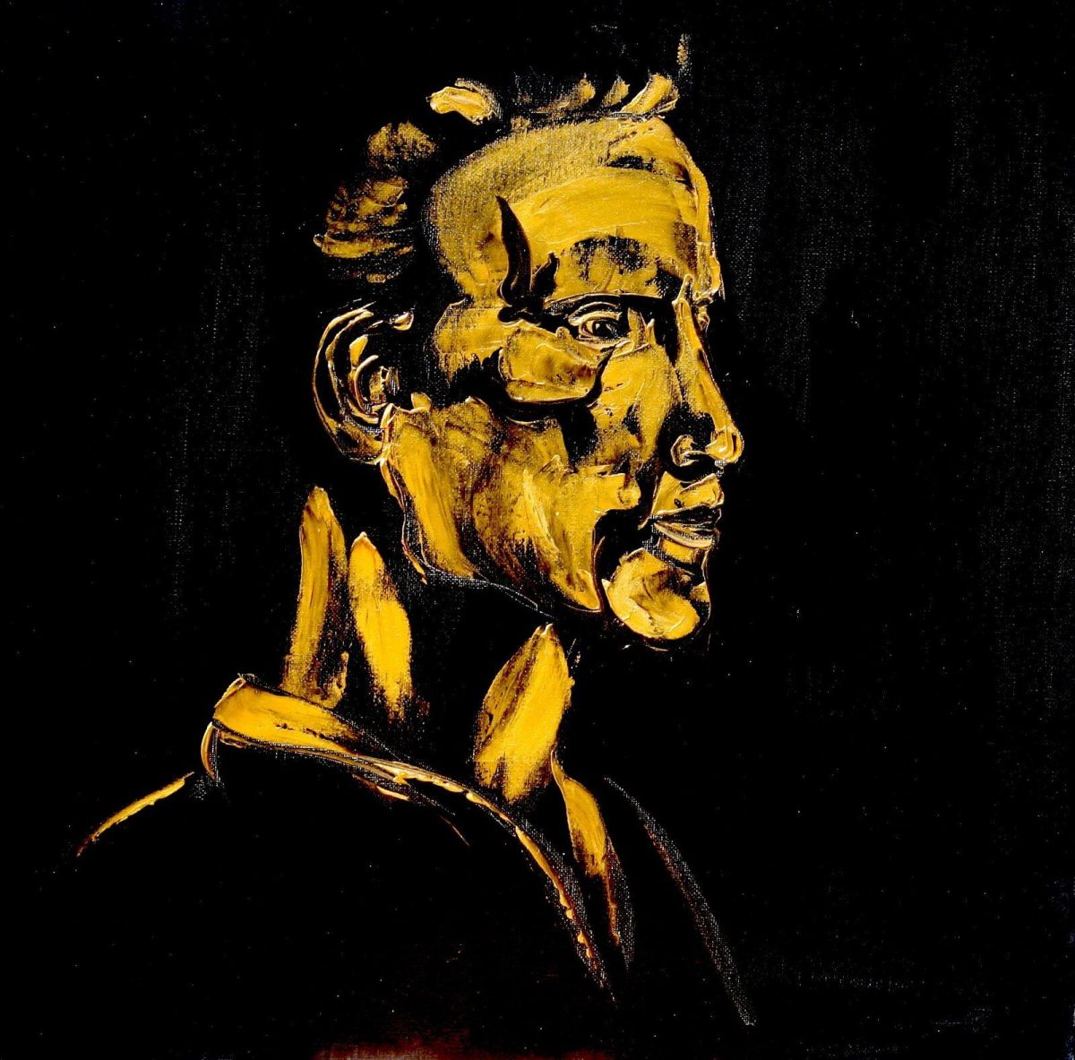 Marcel Duchamp 50 Cm X 50 Cm Oil On Canvas 2019