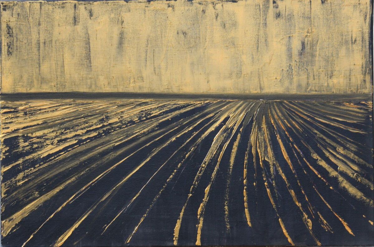 Morning Walks 40 Cm X 60 Cm Oil Paint On Canvas 2019