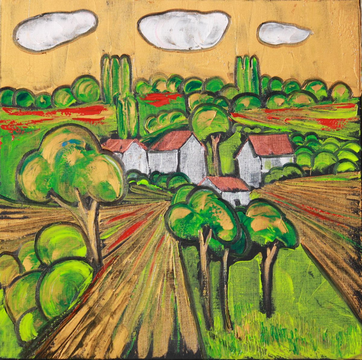 Paysage Normand Été