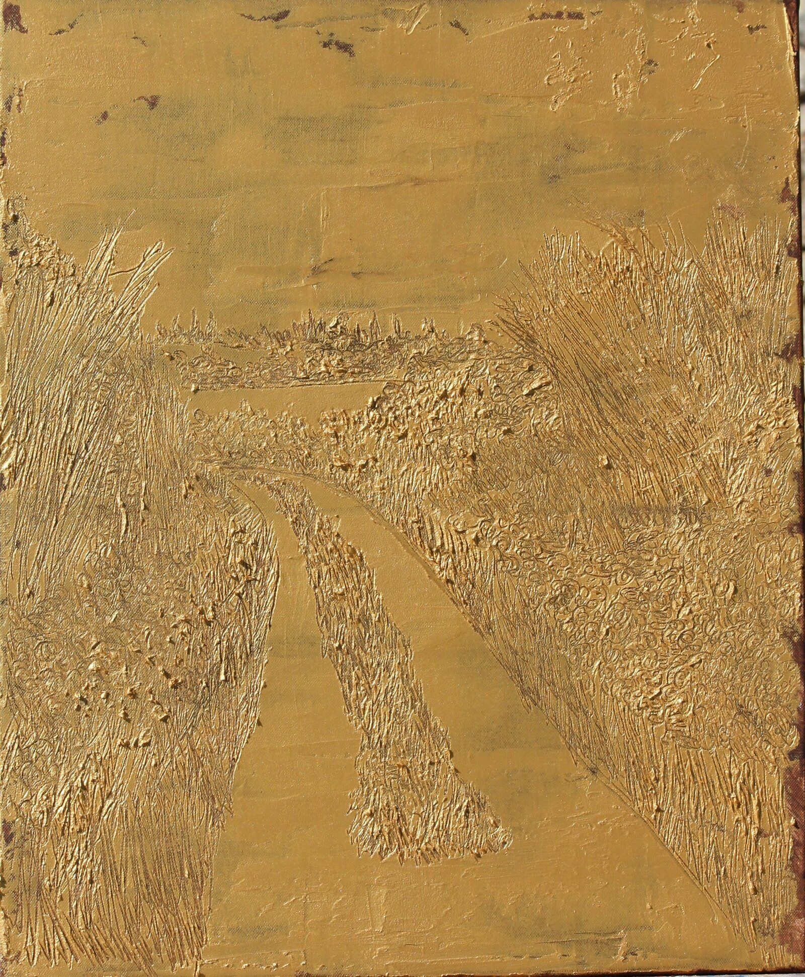 Paysage Promenade 61 Cm X 50 Cm Oil On Canvas 2019