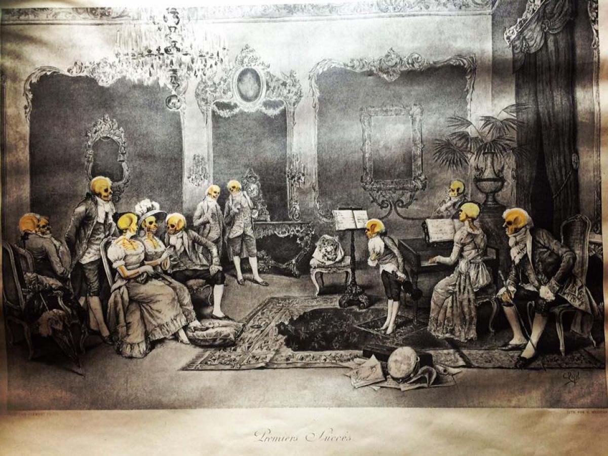 Premiers Succes Oil On Lithograph 2017