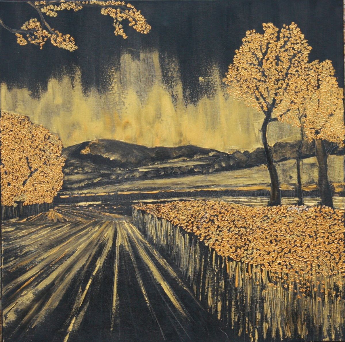 Thank You Farmers 70 Cm X 70 Cm Oil On Canvas 2019