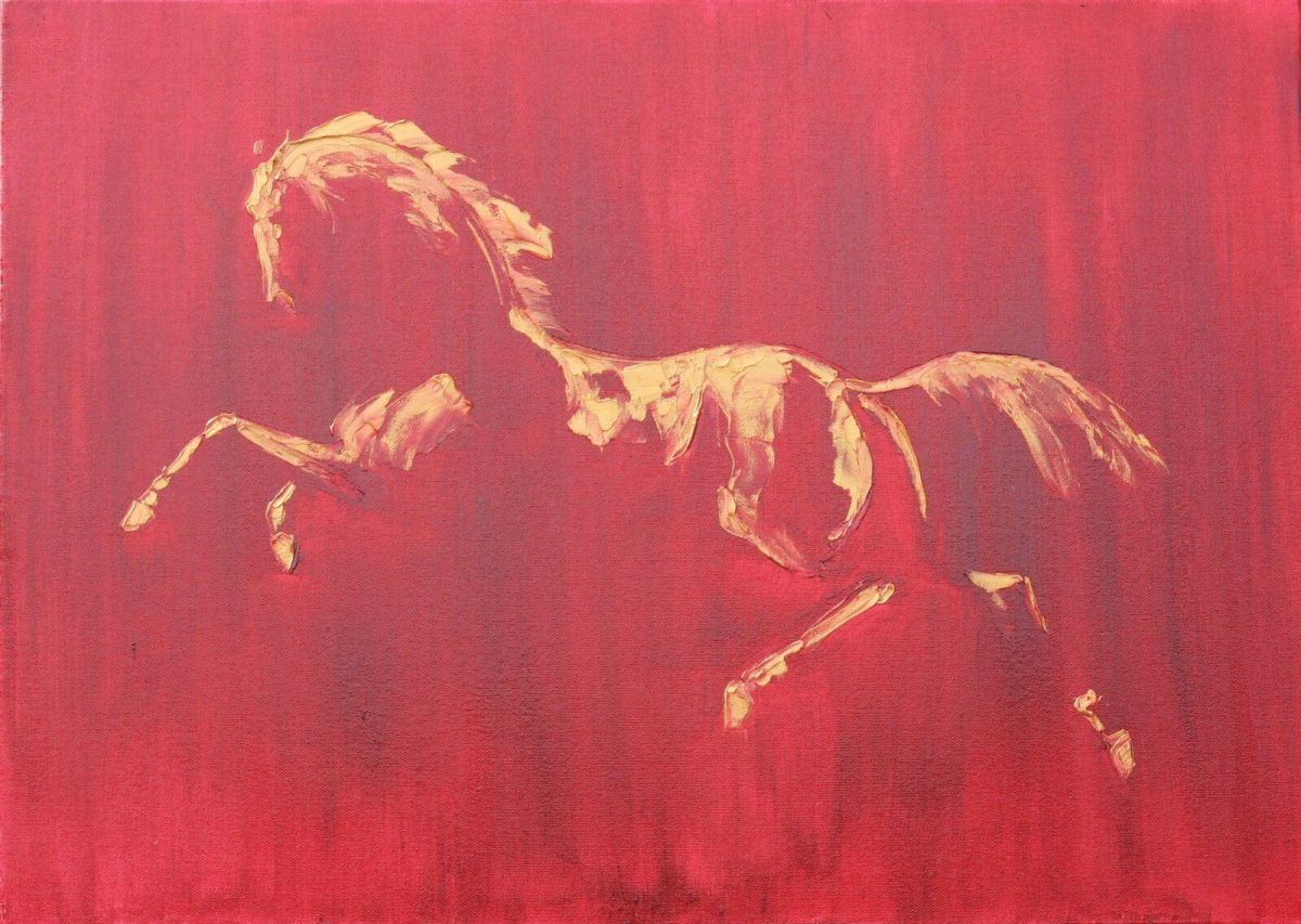 The Escape 50 Cm X 70 Cm Oil On Canvas 2019