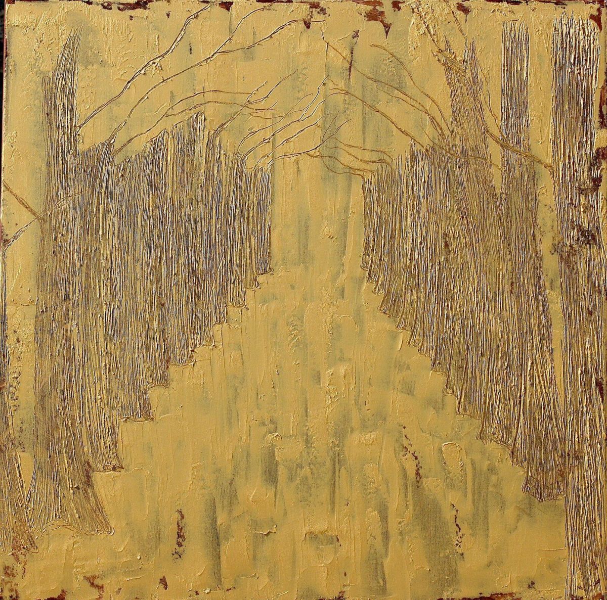 Trees Are Golden 80 Cm X 80 Cm Oil On Canvas 2019