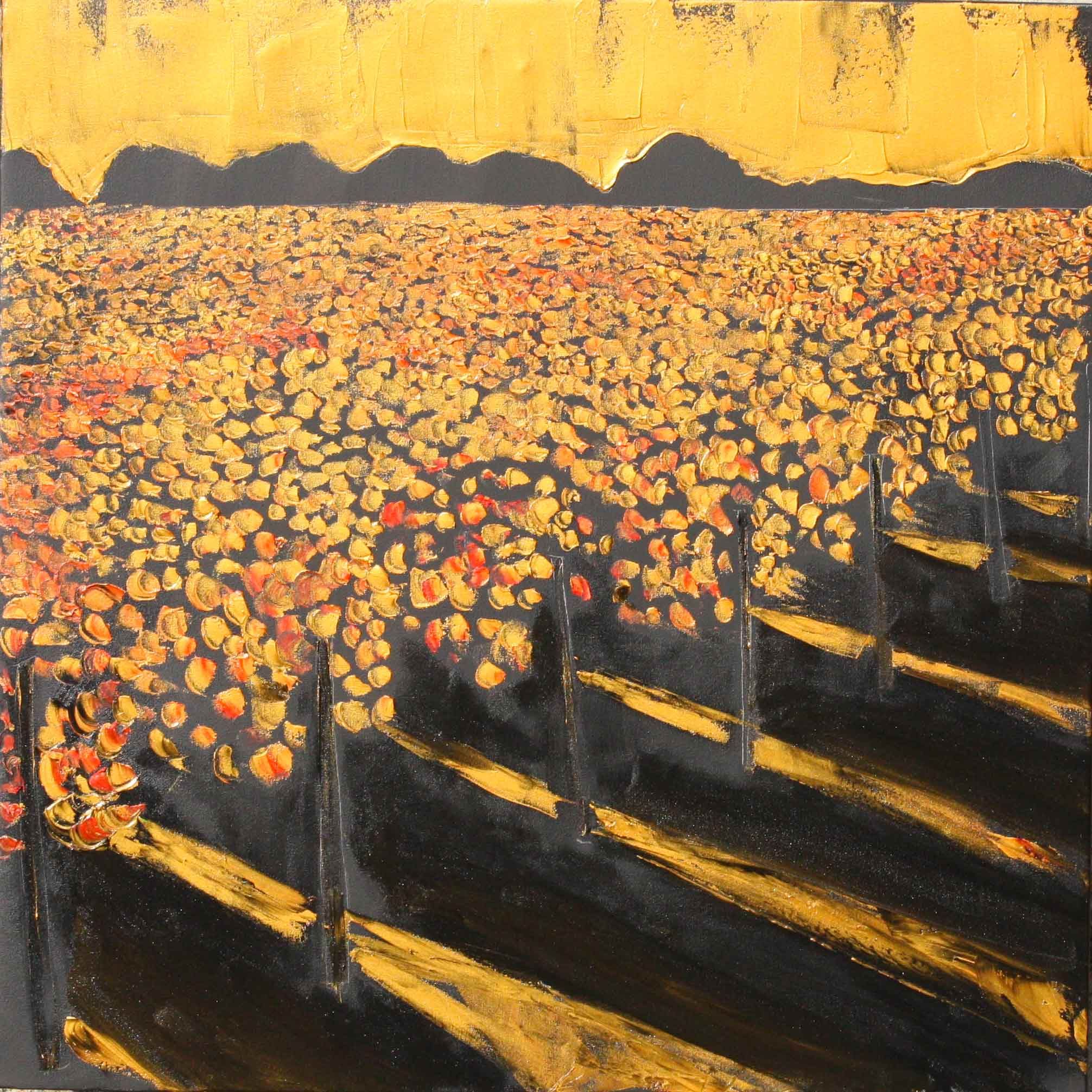 Vignobles Muscadet 70 Cm X 70 Cm Oil On Canvas 2019