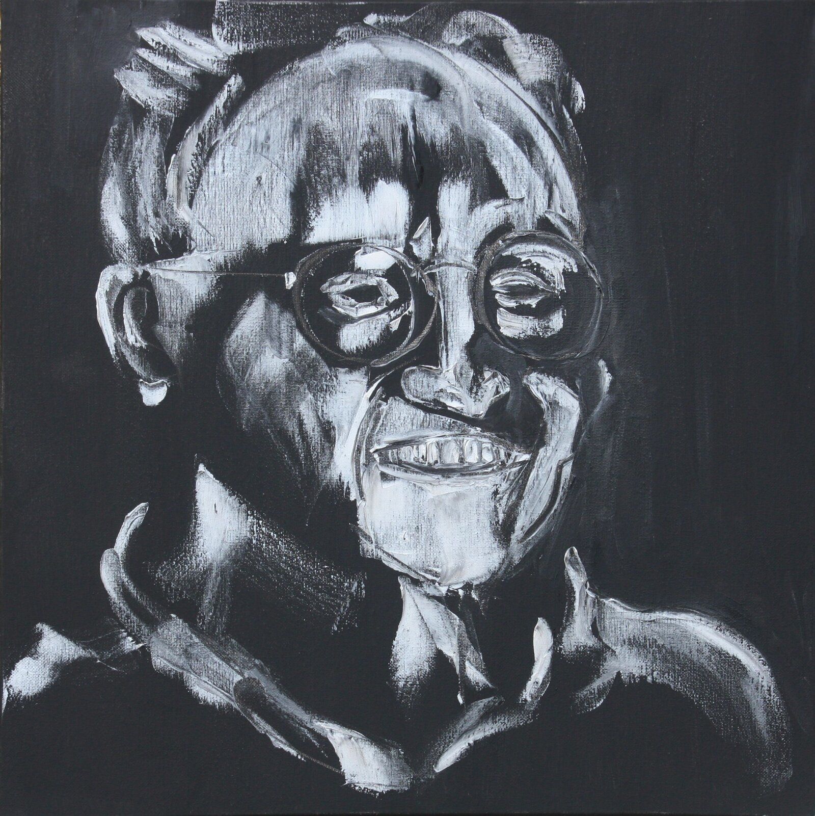 Welcome To Normandy David Hockney 50 Cm X 50 Cm Oil On Canvas 2019