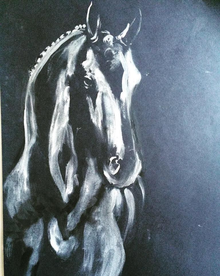 Etude 1 30 Cm X 42 Cm Oil Paint On Paper 2018